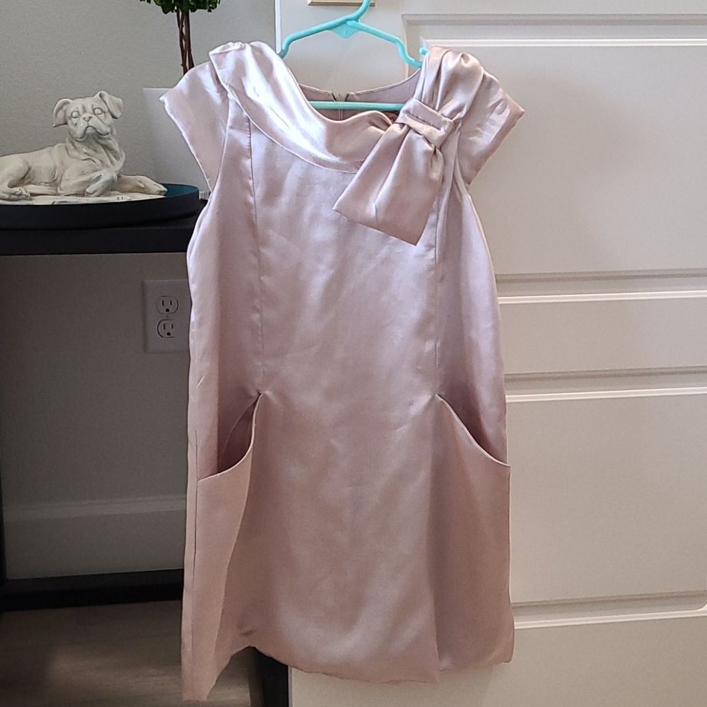 mia joy champagne color dress